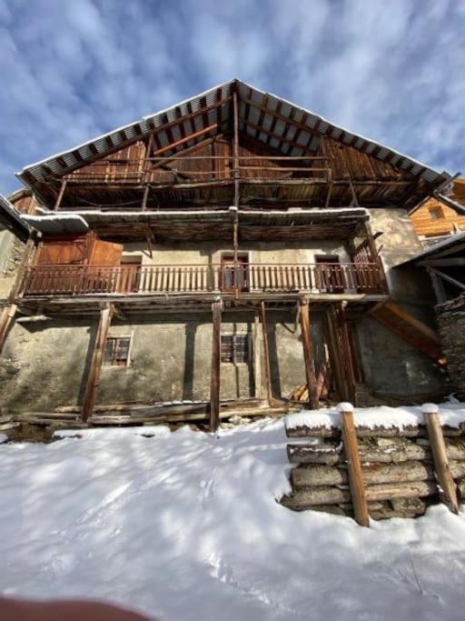 Chalet Avec Vue Sur Le Fort De Chateau Queyras Екстериор снимка